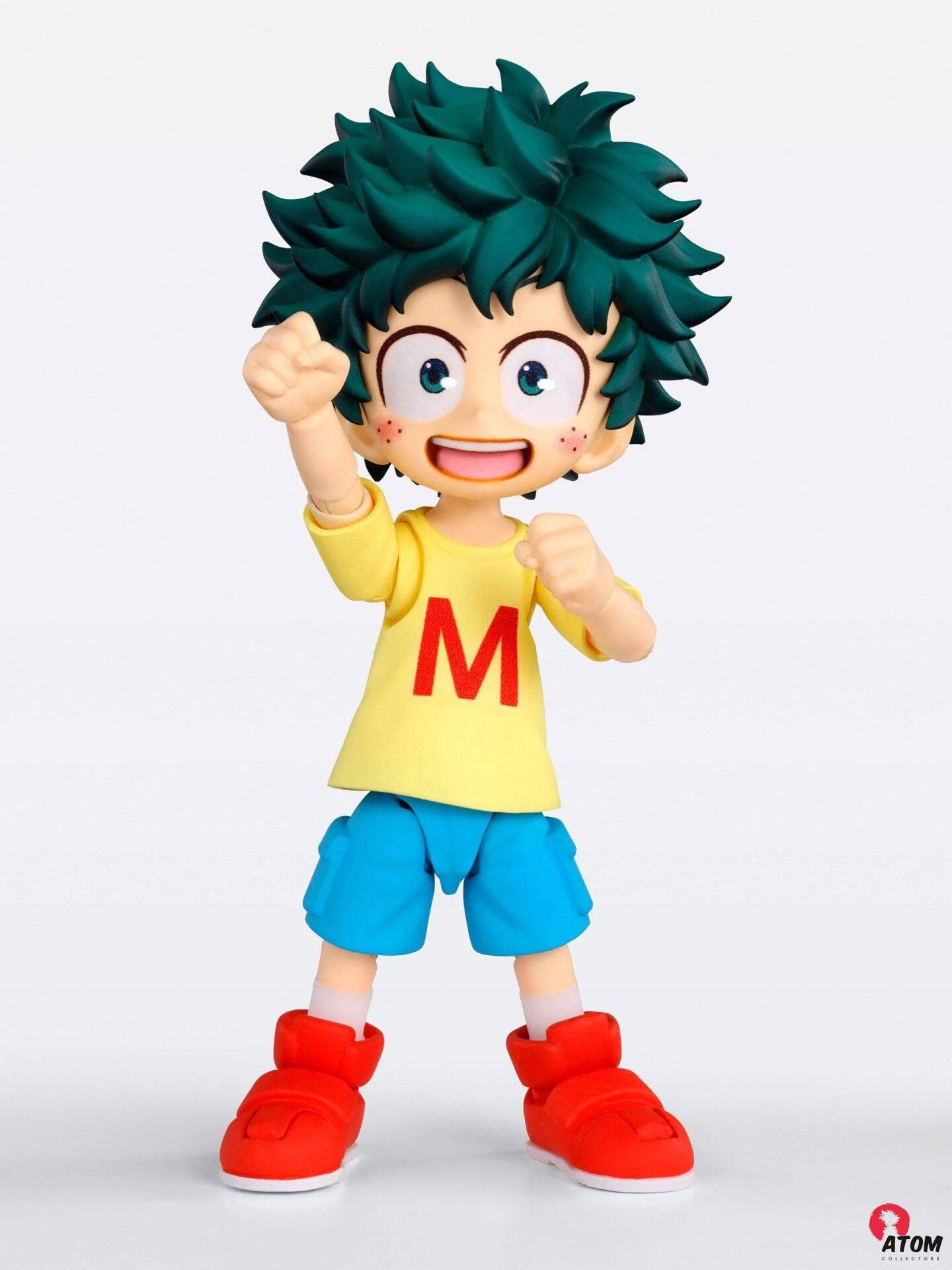 Figurine S.H. Figuarts - My Hero Academia -Izuku Midoriya & Katsuki Bakugo -Childhood Set- ( 9 cm) . Bandai Tamashii Nations – Image 9