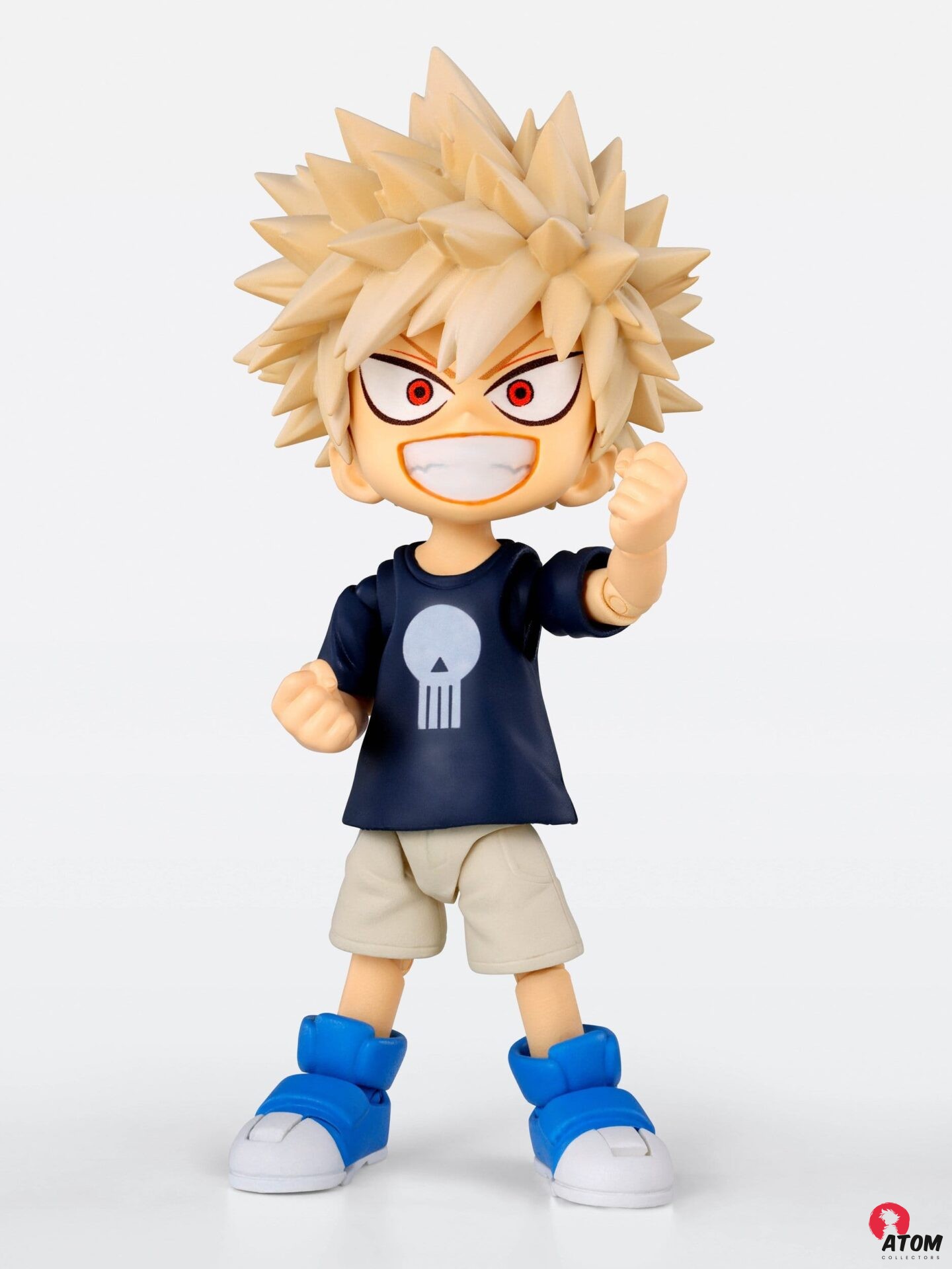 Figurine S.H. Figuarts - My Hero Academia -Izuku Midoriya & Katsuki Bakugo -Childhood Set- ( 9 cm) . Bandai Tamashii Nations – Image 10