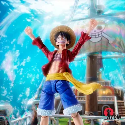 Figurine S.H. Figuarts -One Piece - Monkey.d.luffy Two Years Later - (14.5 cm) - Bandai Tamashii Nations – Image 2
