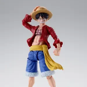 Figurine S.H. Figuarts -One Piece - Monkey.d.luffy Two Years Later - (14.5 cm) - Bandai Tamashii Nations