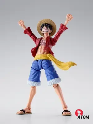 Figurine S.H. Figuarts -One Piece - Monkey.d.luffy Two Years Later - (14.5 cm) - Bandai Tamashii Nations – Image 3