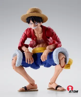 Figurine S.H. Figuarts -One Piece - Monkey.d.luffy Two Years Later - (14.5 cm) - Bandai Tamashii Nations – Image 5