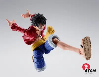 Figurine S.H. Figuarts -One Piece - Monkey.d.luffy Two Years Later - (14.5 cm) - Bandai Tamashii Nations – Image 9
