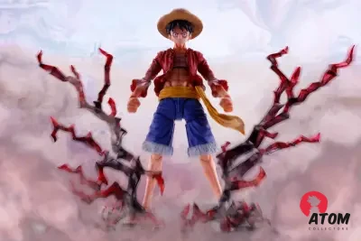 Figurine S.H. Figuarts -One Piece - Monkey.d.luffy Two Years Later - Option Parts Set - Bandai Tamashii Nations – Image 2