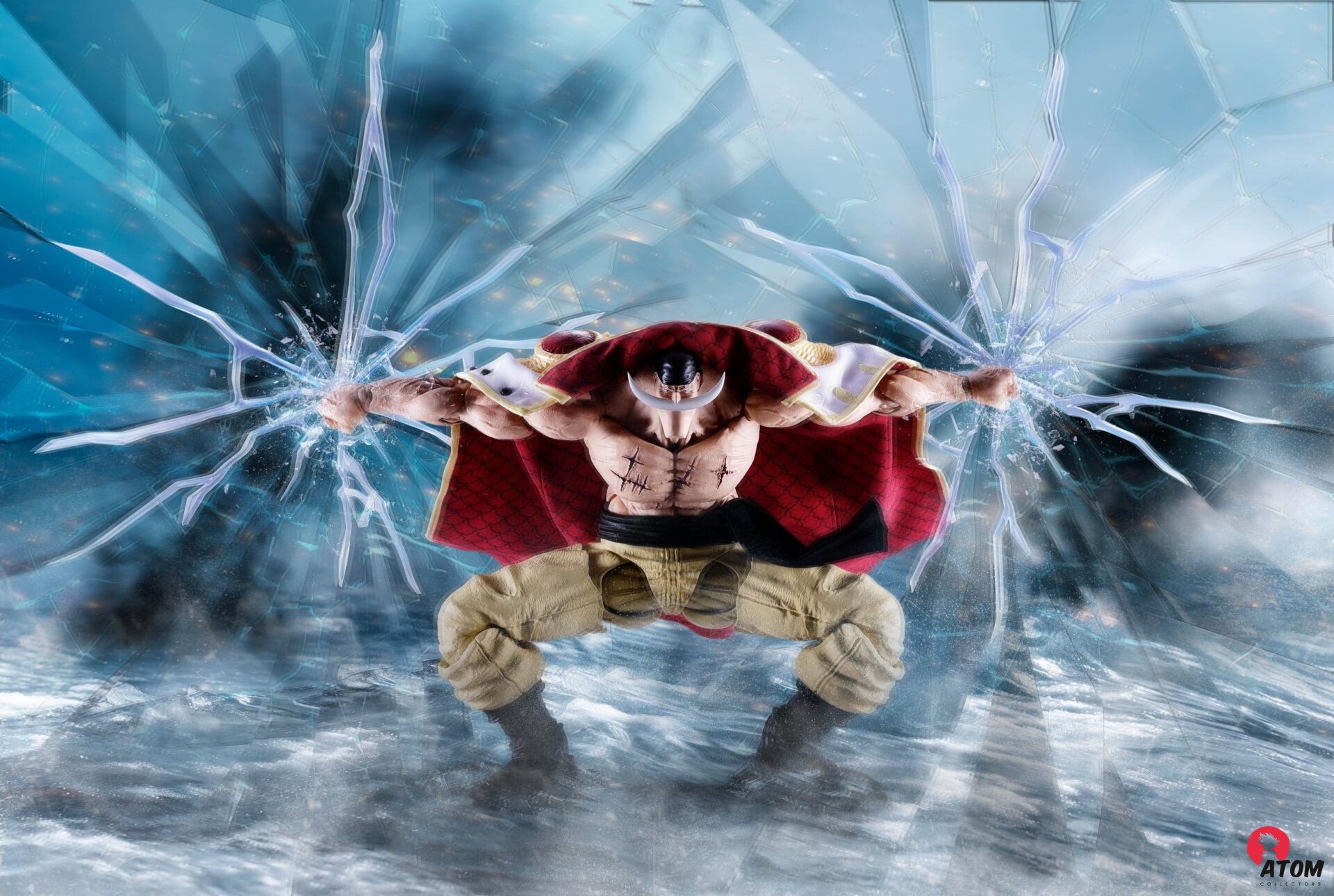 Figurine S.H. Figuarts -One Piece - Edward Newgate -Marineford- (25 cm) - Bandai Tamashii Nations – Image 2