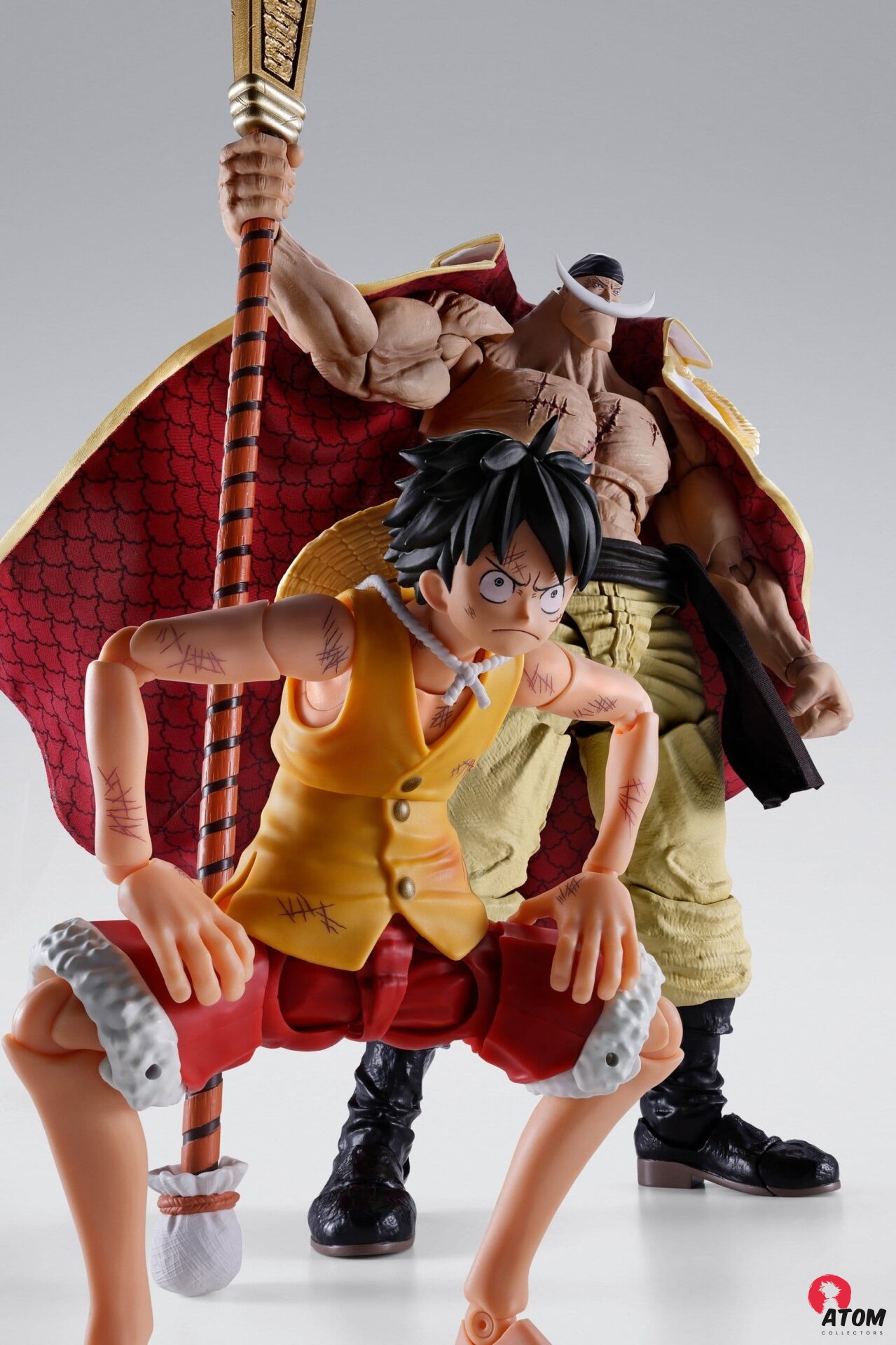 Figurine S.H. Figuarts -One Piece - Edward Newgate -Marineford- (25 cm) - Bandai Tamashii Nations – Image 4