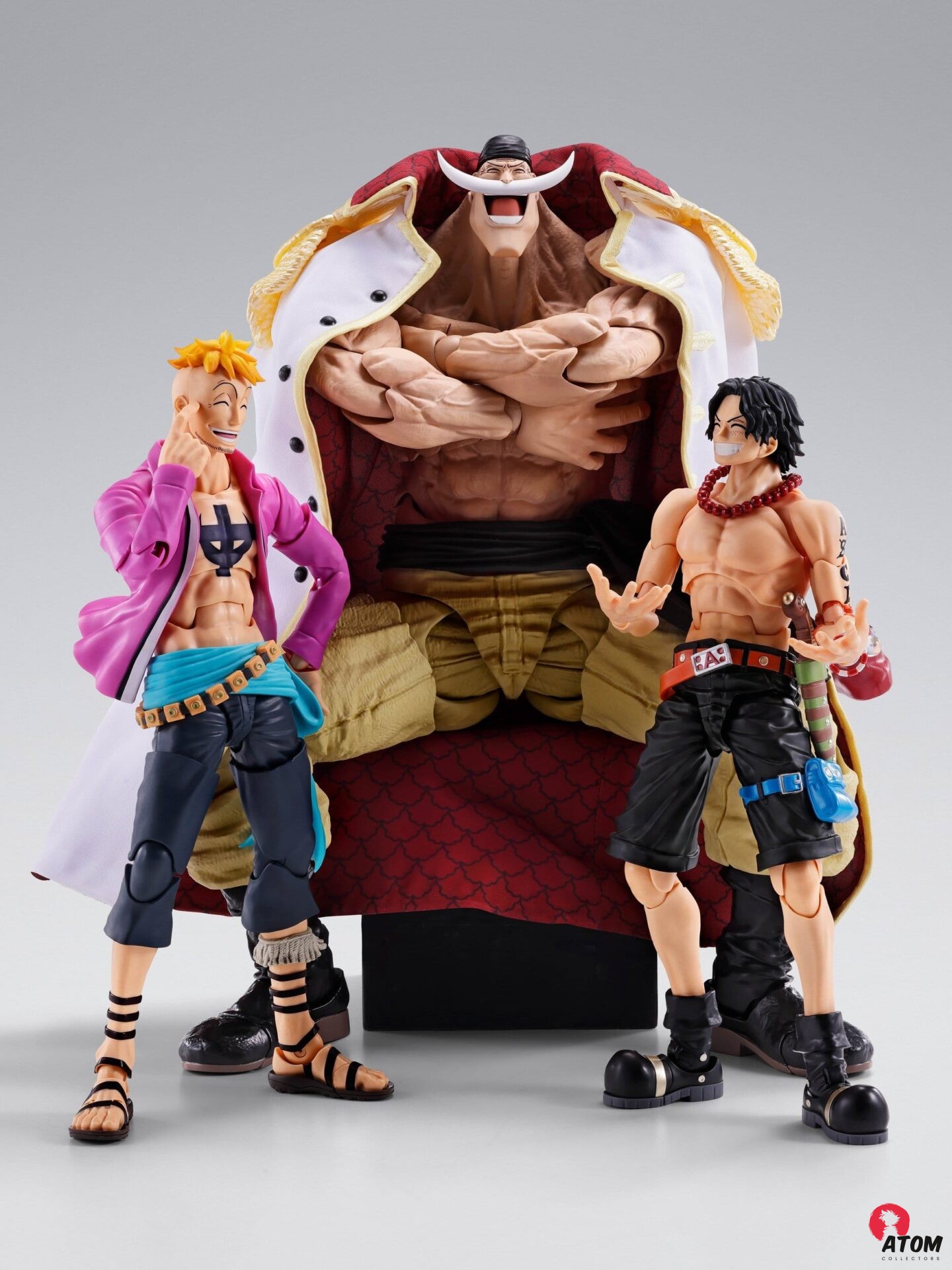 Figurine S.H. Figuarts -One Piece - Edward Newgate -Marineford- (25 cm) - Bandai Tamashii Nations – Image 5