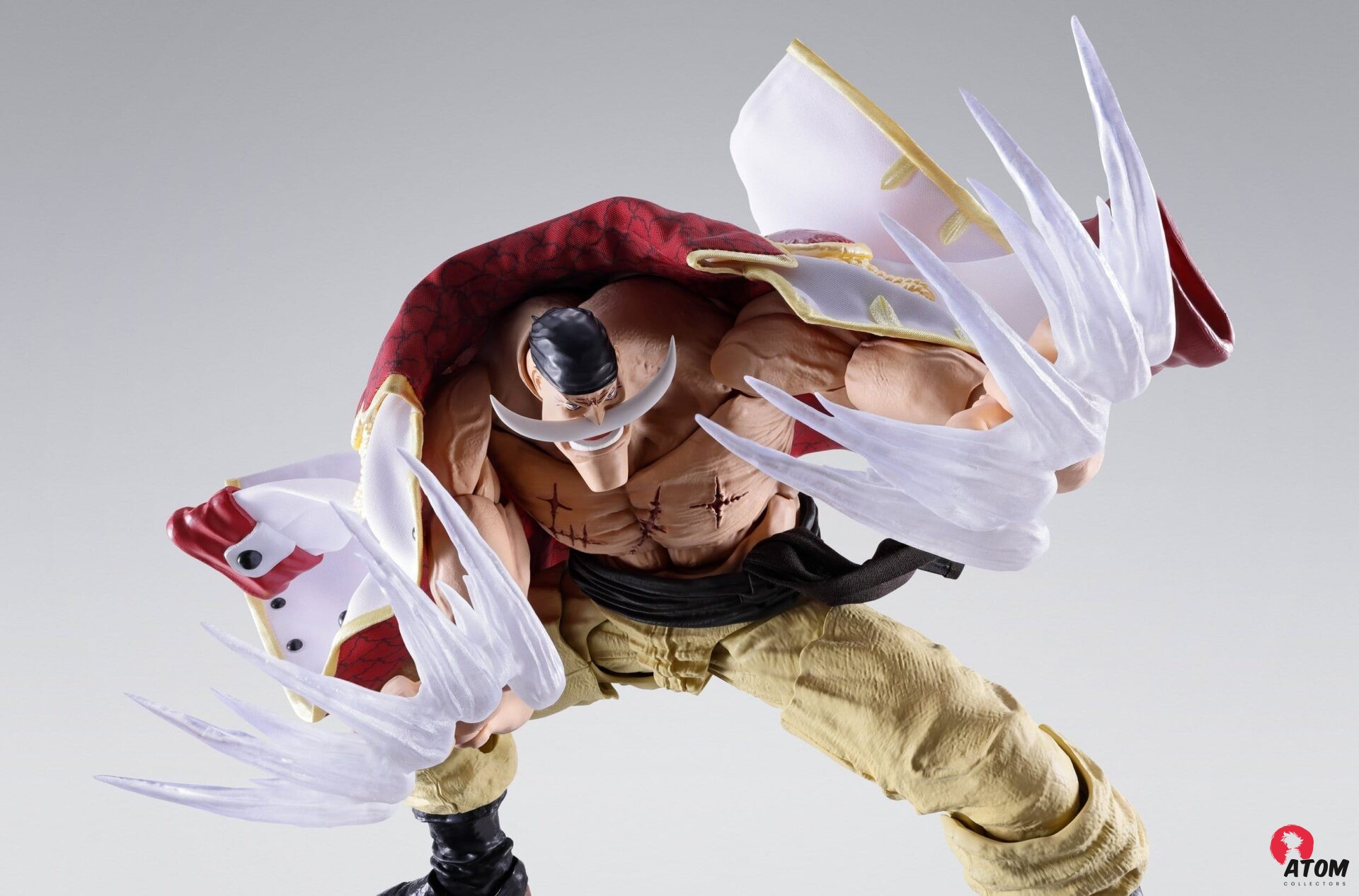 Figurine S.H. Figuarts -One Piece - Edward Newgate -Marineford- (25 cm) - Bandai Tamashii Nations – Image 7