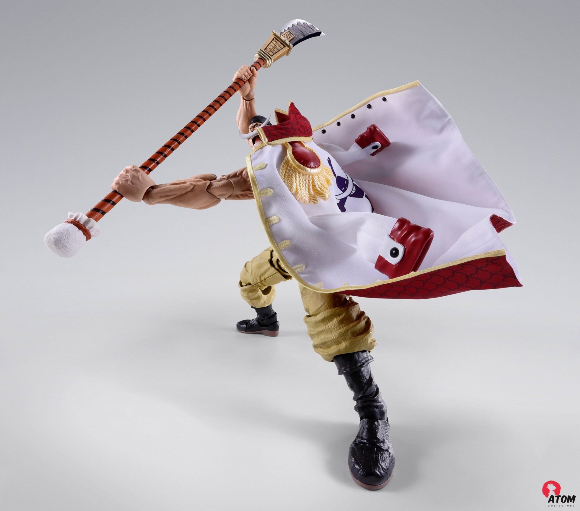 Figurine S.H. Figuarts -One Piece - Edward Newgate -Marineford- (25 cm) - Bandai Tamashii Nations – Image 8